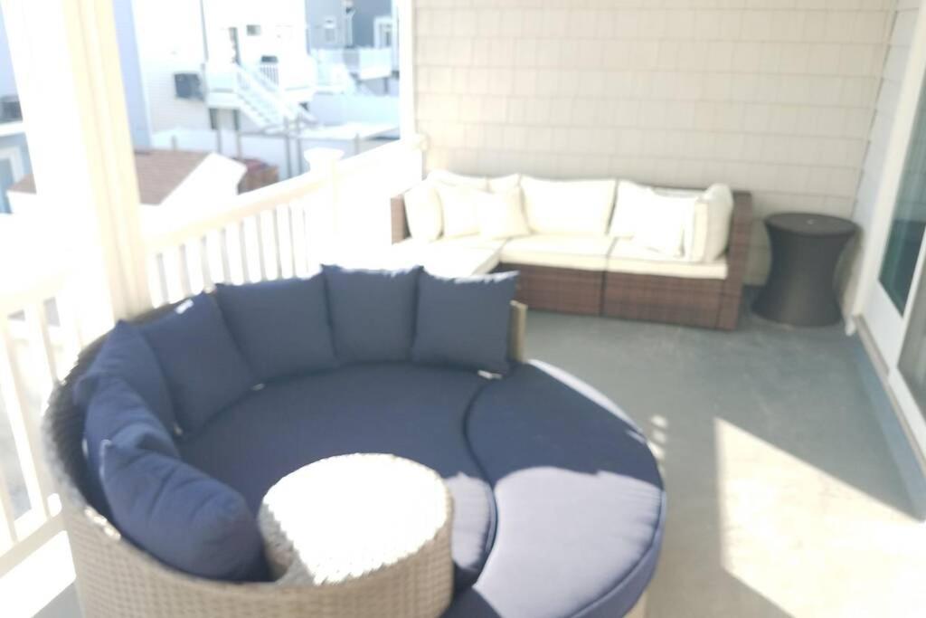 Ocean And Beach Views From Five Decks In Ortley Beach Seaside Heights Ngoại thất bức ảnh